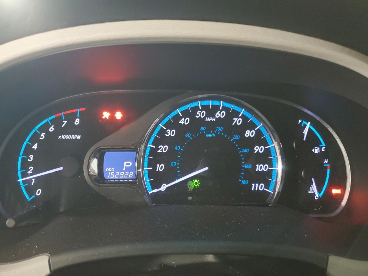 2012 TOYOTA SIENNA