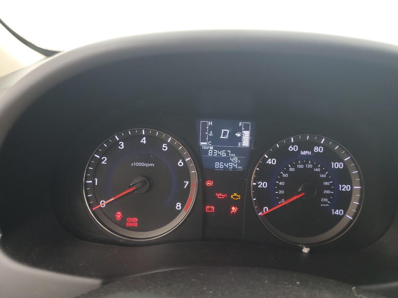2016 HYUNDAI ACCENT