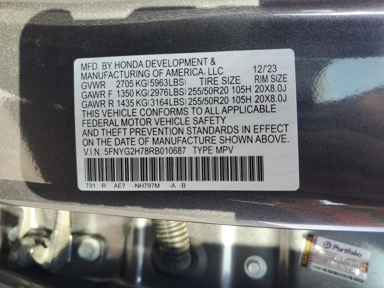 2024 HONDA PILOT