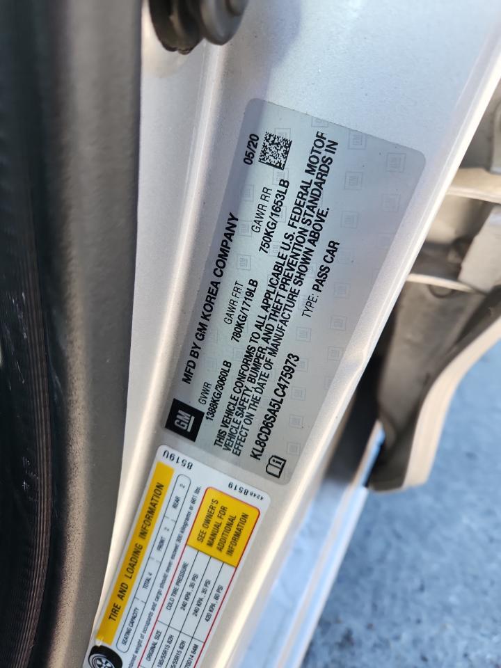 2020 CHEVROLET Spark