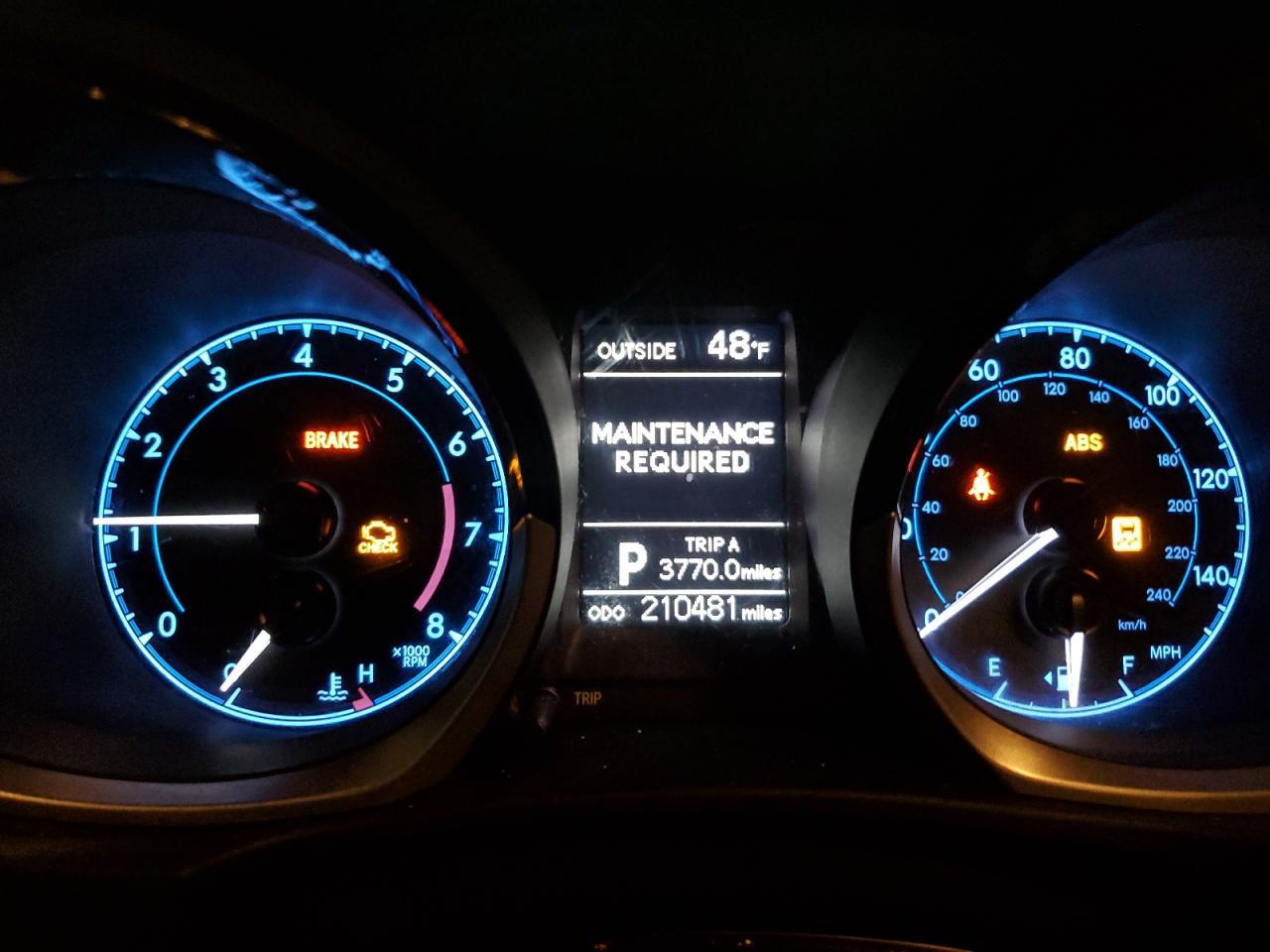 2016 TOYOTA COROLLA