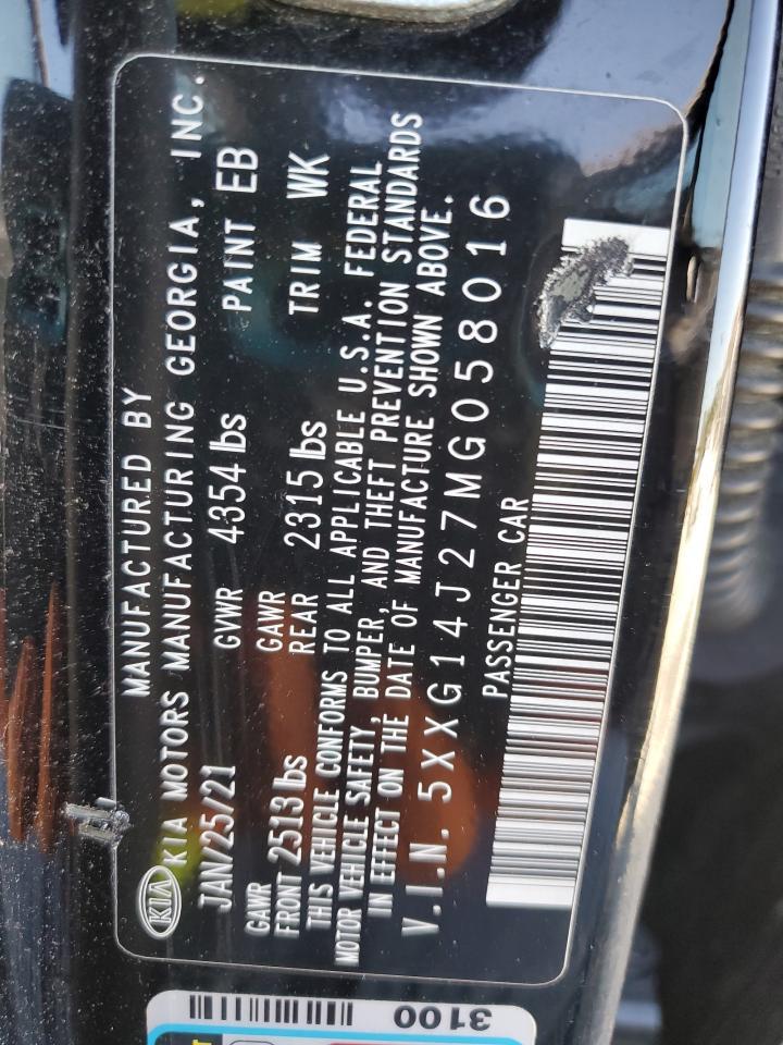 2021 KIA K5