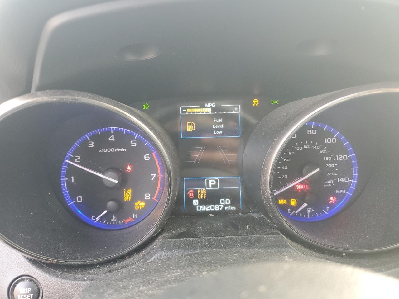 2019 SUBARU Outback
