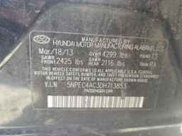 2013 HYUNDAI SONATA