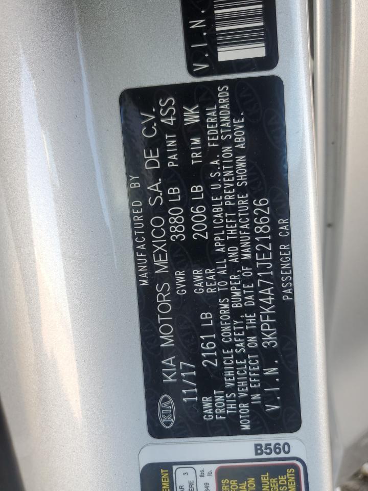 2018 KIA FORTE