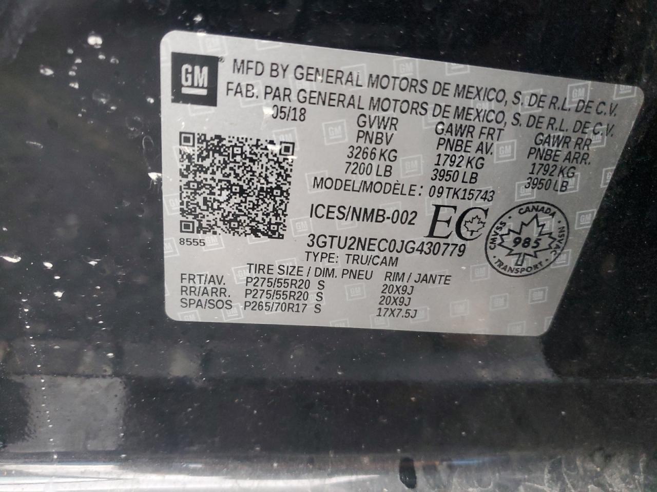 2018 GMC Sierra