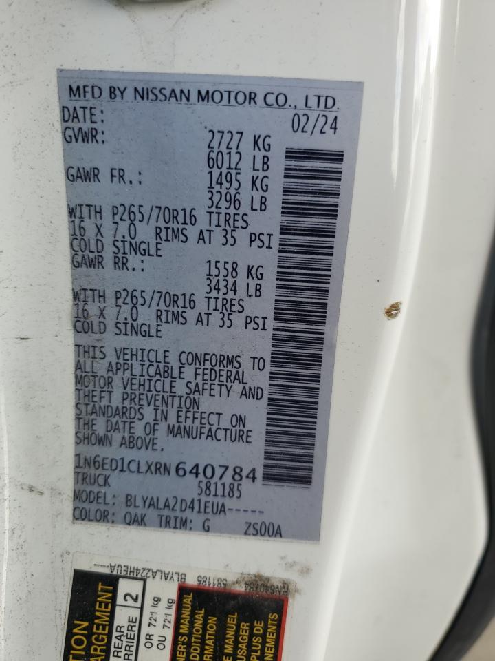 2024 NISSAN Frontier