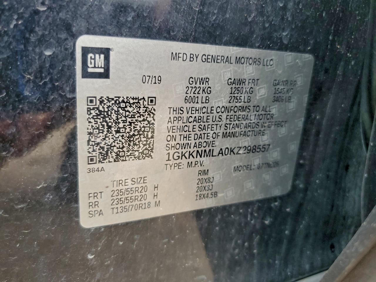 2019 GMC ACADIA