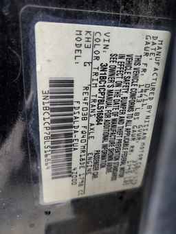 2011 NISSAN VERSA