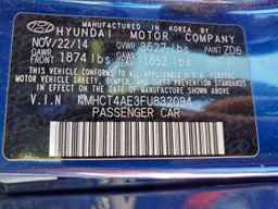 2015 HYUNDAI ACCENT