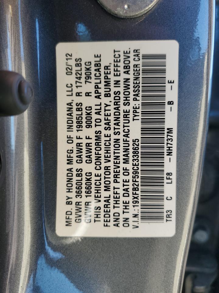 2012 HONDA CIVIC