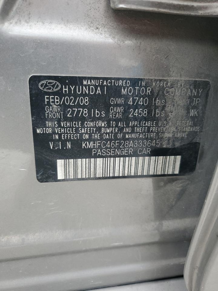 2008 HYUNDAI Azera