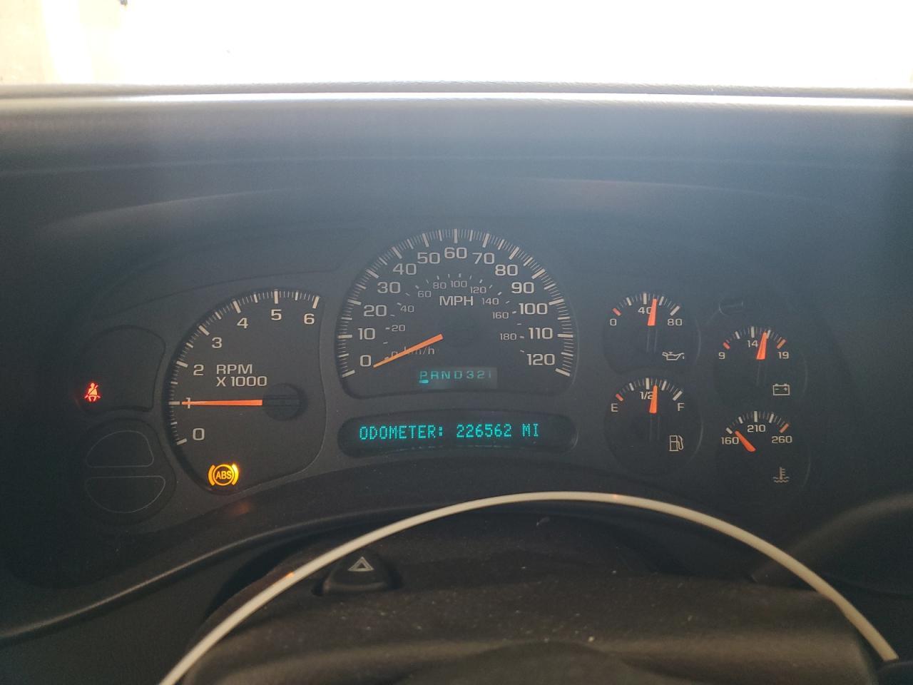 2003 CHEVROLET SILVERADO 1500