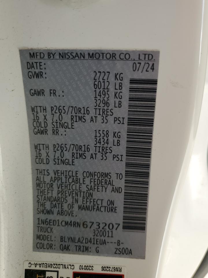 2024 NISSAN Frontier