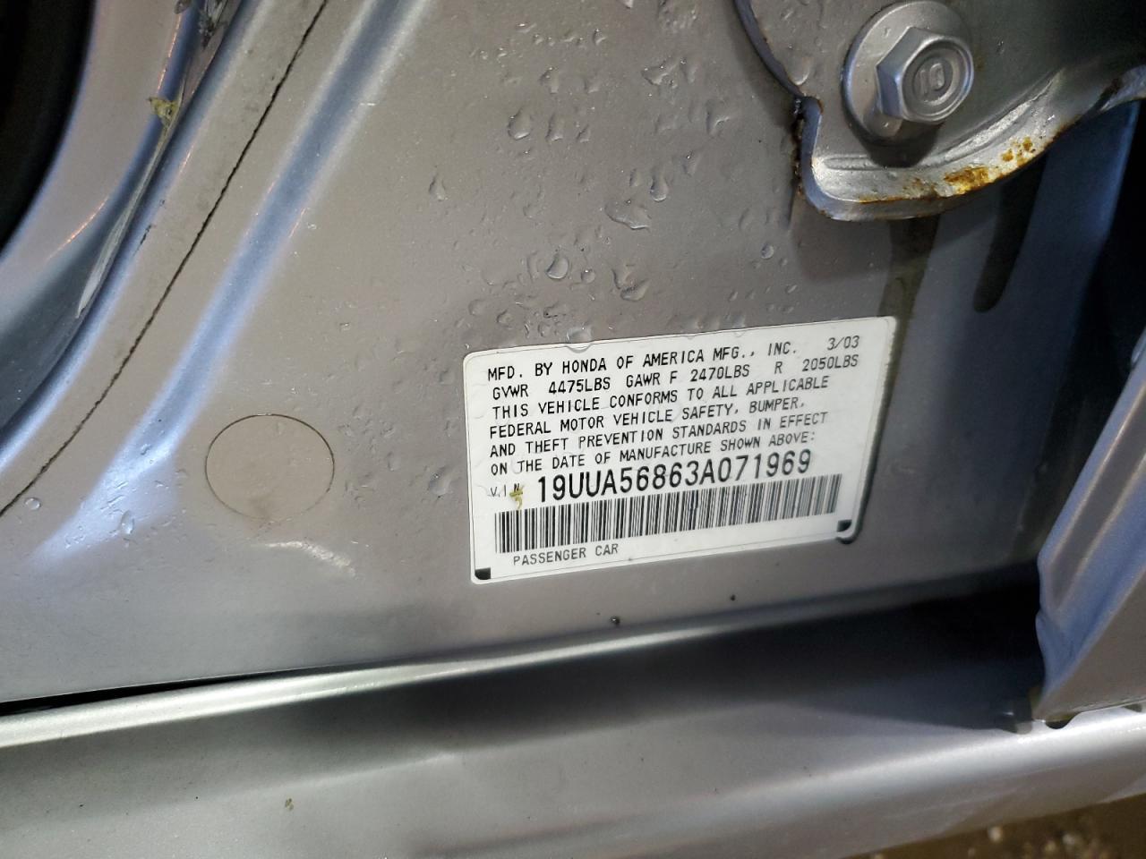 2003 ACURA TL