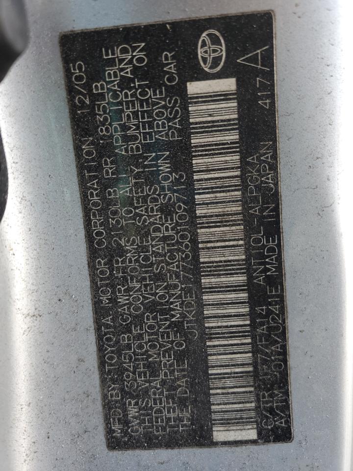 2006 TOYOTA SCION