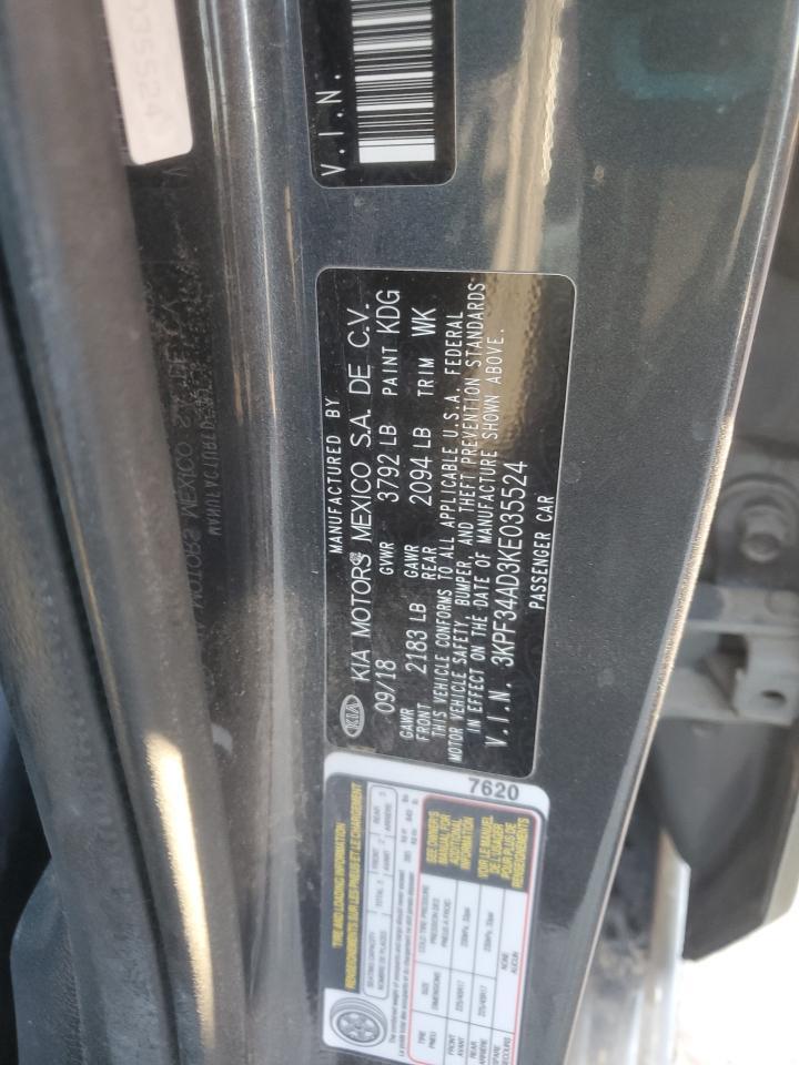 2019 KIA FORTE