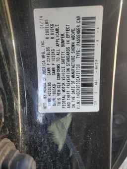 2014 HONDA ACCORD