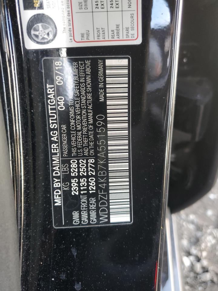 2019 MERCEDES-BENZ E-Class