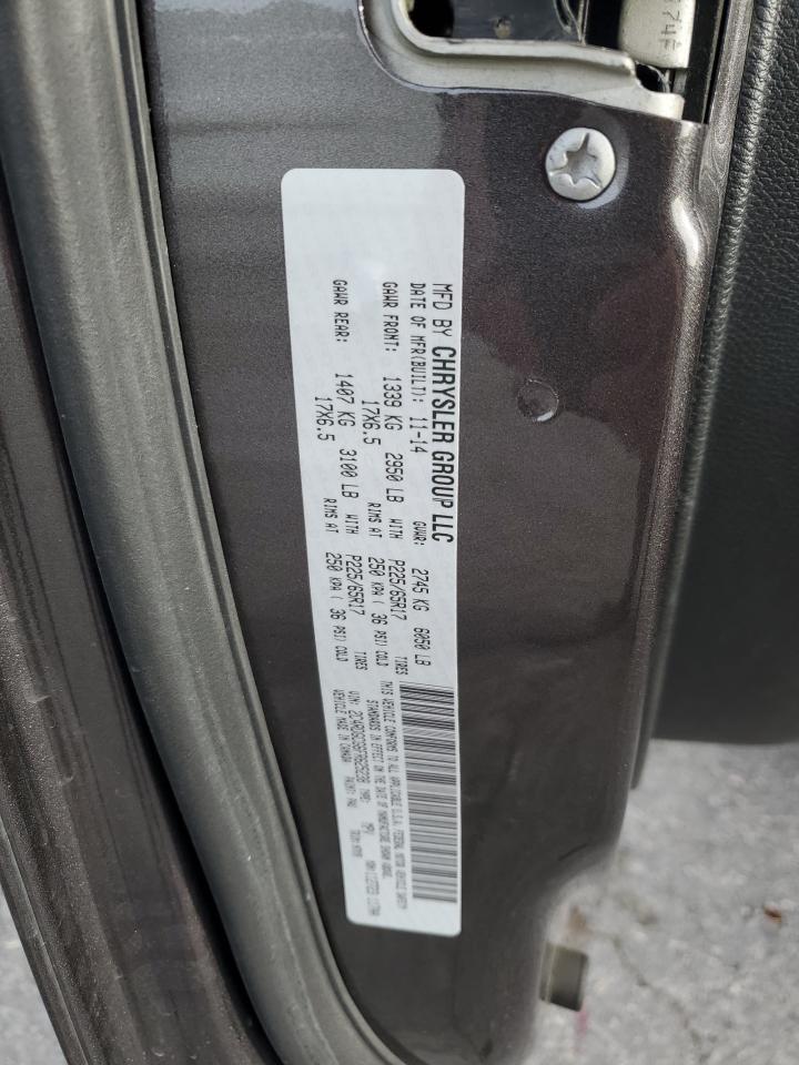 2015 DODGE GRAND CARAVAN