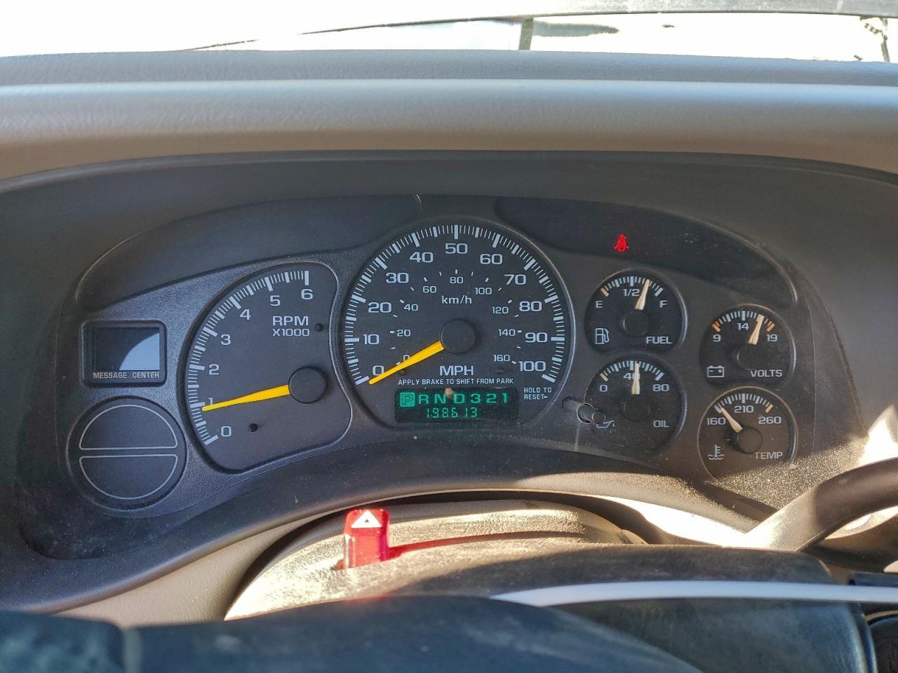 2000 CHEVROLET SILVERADO 1500