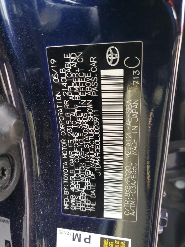 2020 TOYOTA COROLLA