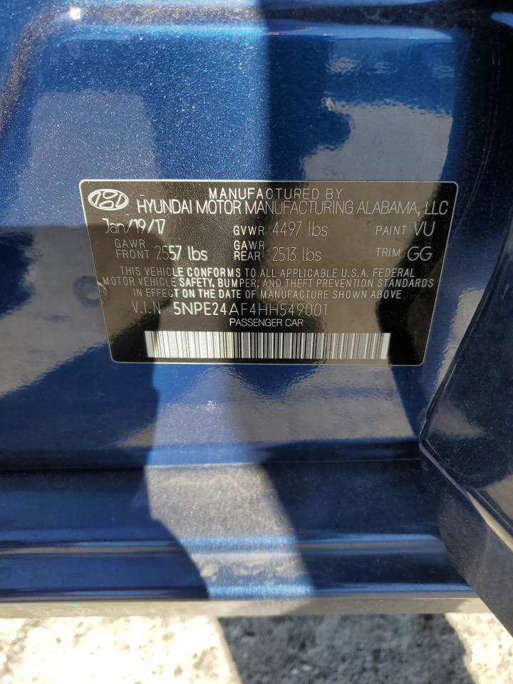 2017 HYUNDAI SONATA