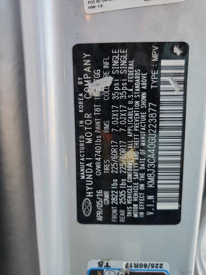 2016 HYUNDAI TUCSON