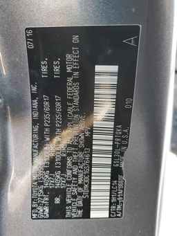 2016 TOYOTA SIENNA