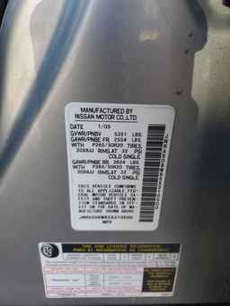 2005 INFINITI FX35