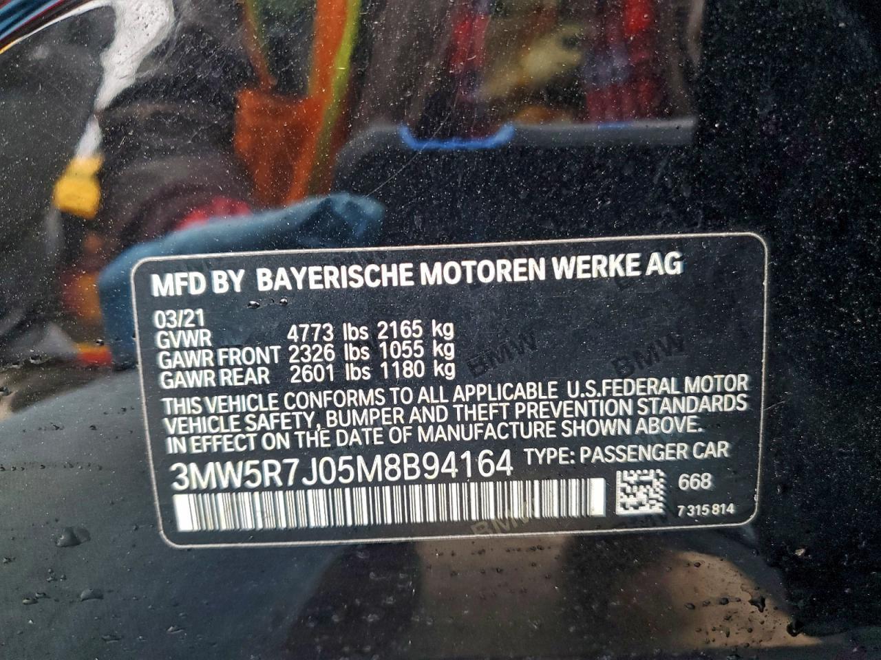 2021 BMW 3 SERIES