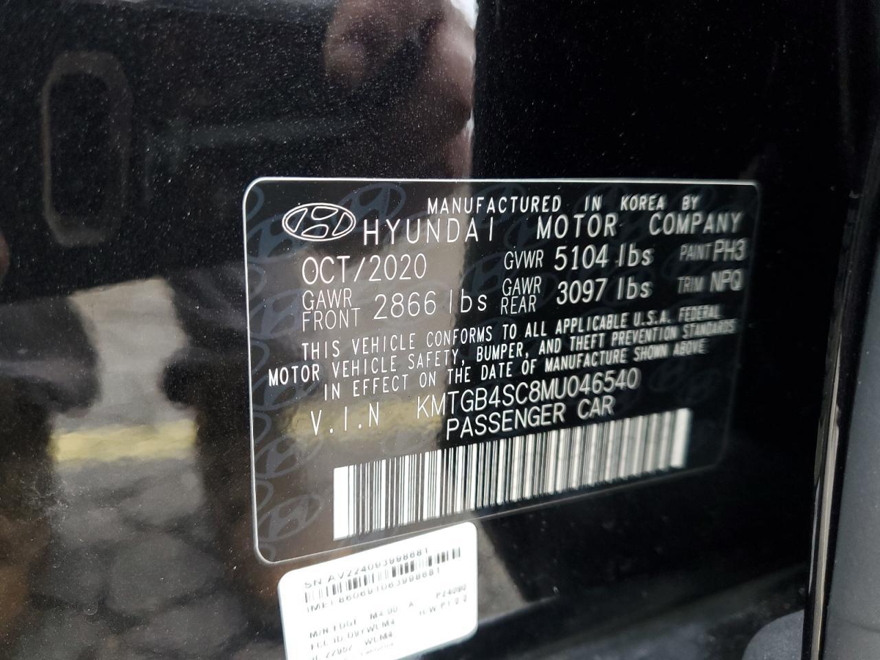 2021 GENESIS G80