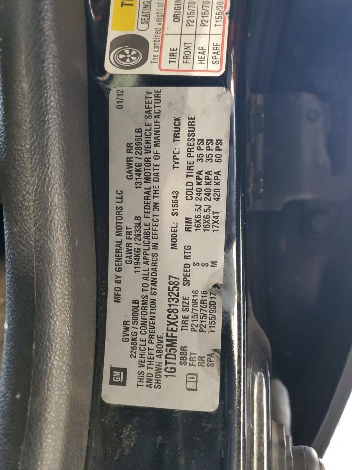 2012 GMC CANYON