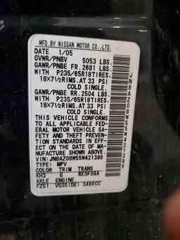 2005 NISSAN MURANO