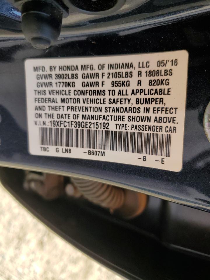 2016 HONDA CIVIC
