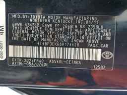 2011 TOYOTA CAMRY