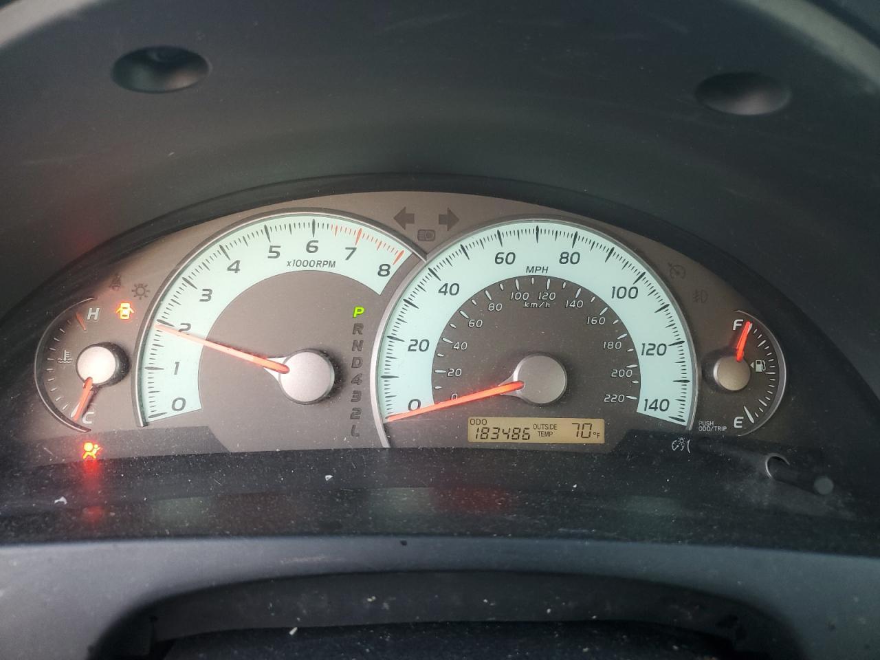 2009 TOYOTA CAMRY