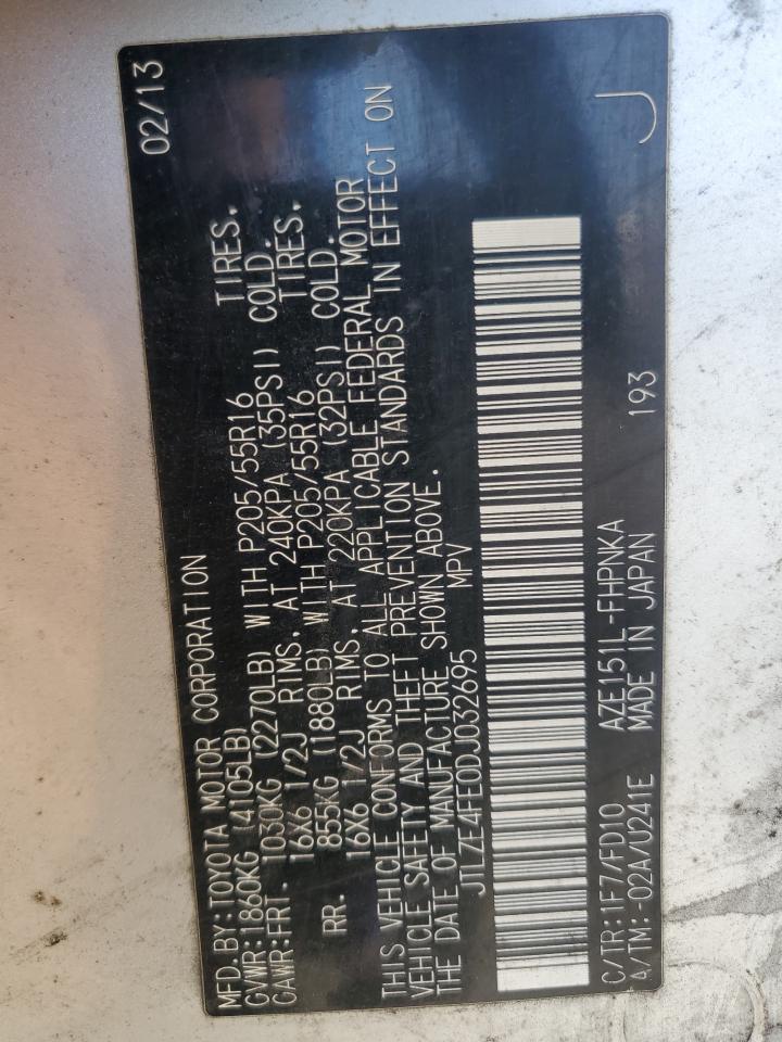 2013 TOYOTA SCION