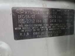 2004 HYUNDAI Xg