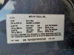 2023 TESLA MODEL Y