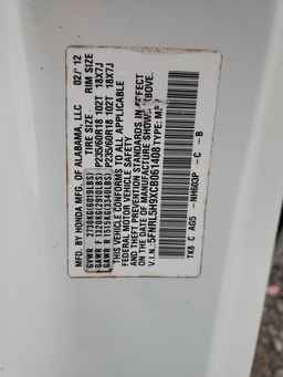2012 HONDA ODYSSEY
