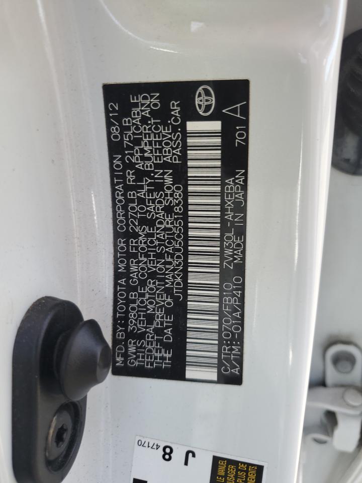 2012 TOYOTA PRIUS