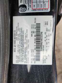 2010 FORD FUSION