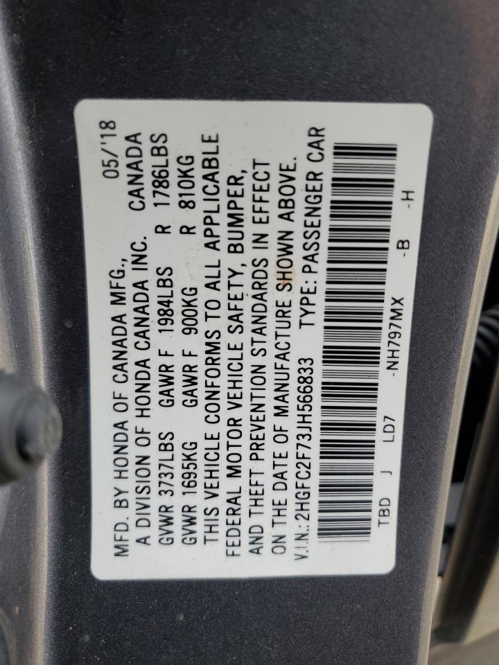2018 HONDA CIVIC