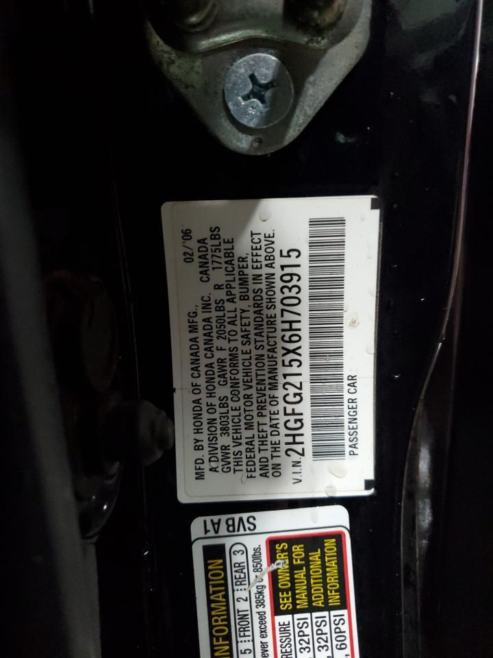 2006 HONDA CIVIC