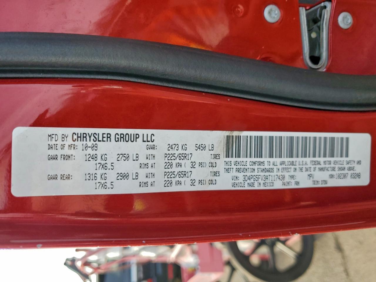 2010 DODGE JOURNEY