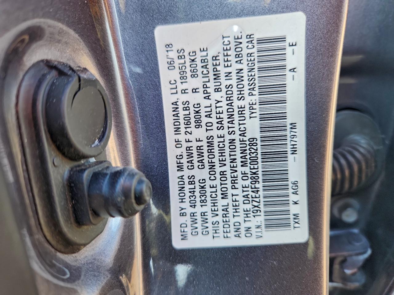 2019 HONDA Insight