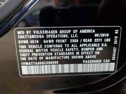 2016 VOLKSWAGEN Passat