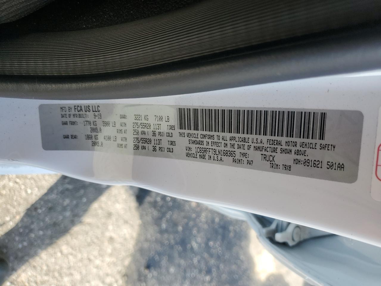 2020 RAM 1500
