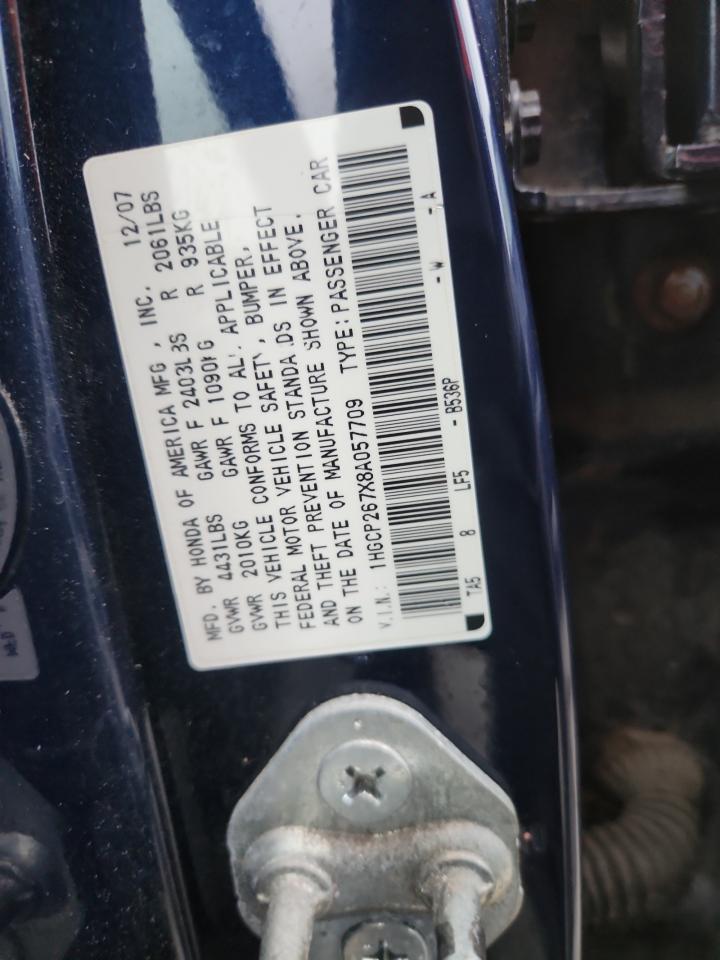 2008 HONDA ACCORD